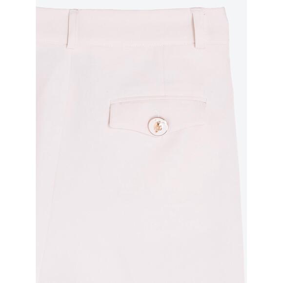 NEW VILAGALLO crepe wide leg trousers in cream - Picture 5 of 5